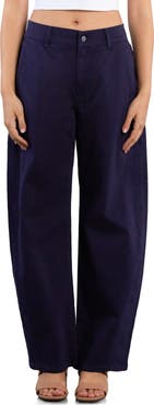 Wash Lab Denim Sweetheart Stripe Barrel Leg Jeans
