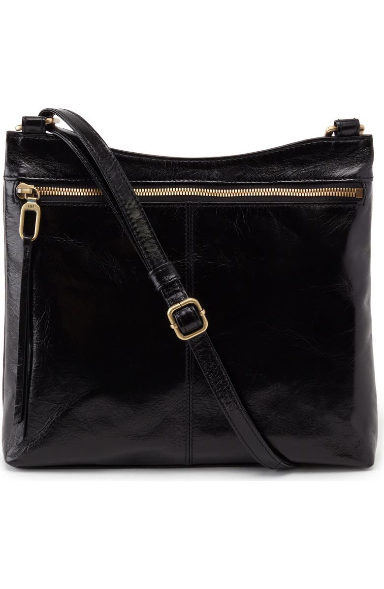 HOBO Cambel Leather Crossbody Bag, Main, color, Black