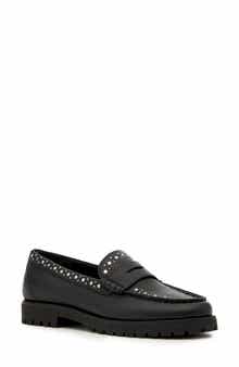 PAIGE Ellis Stud Penny Loafer