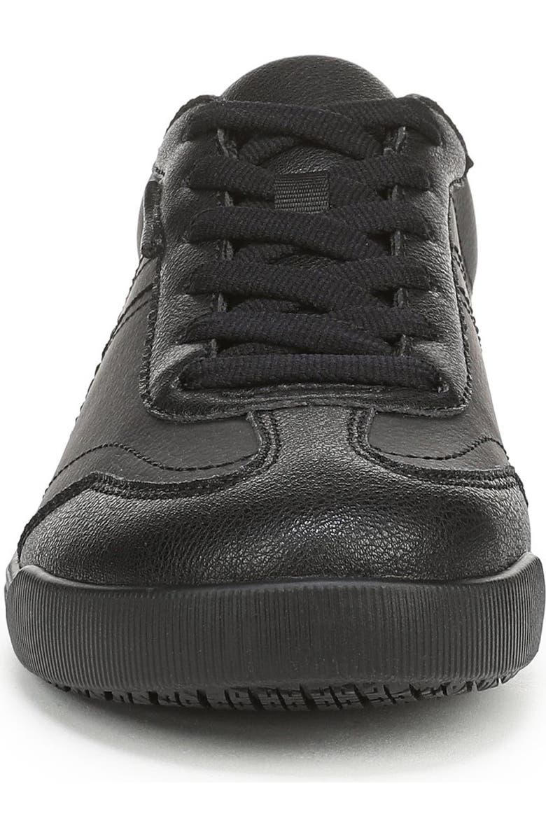 Dr. Scholl's Be True SR Leather Sneaker, Alternate, color, Black Leather