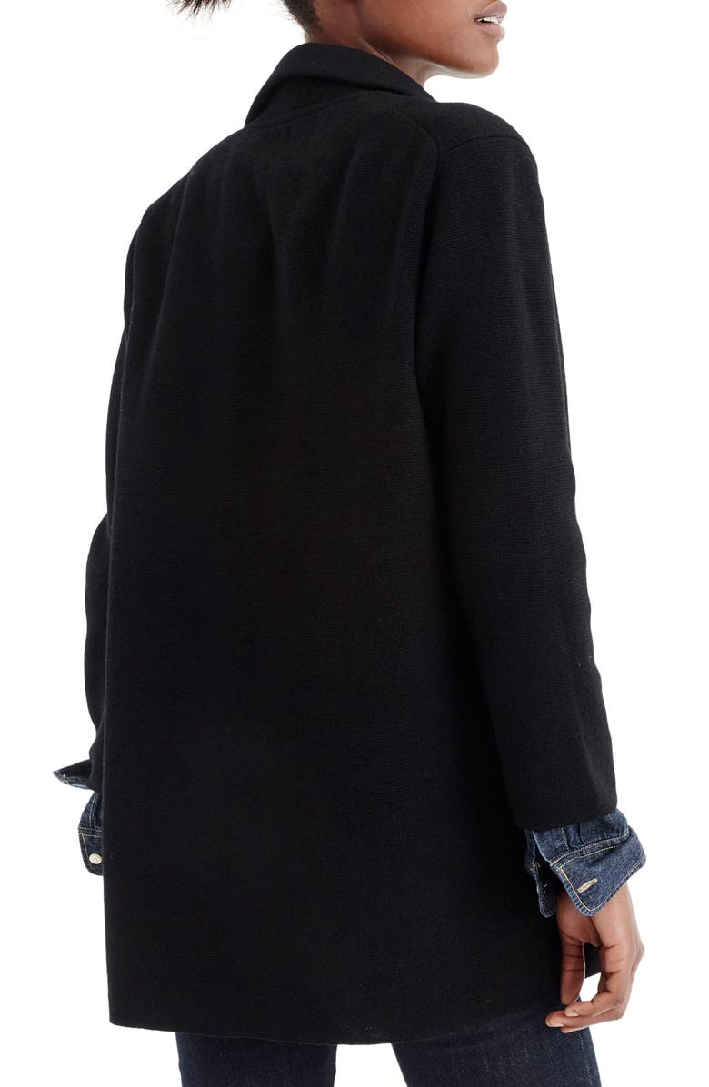 J.Crew Open Front Sweater Blazer, Alternate, color,