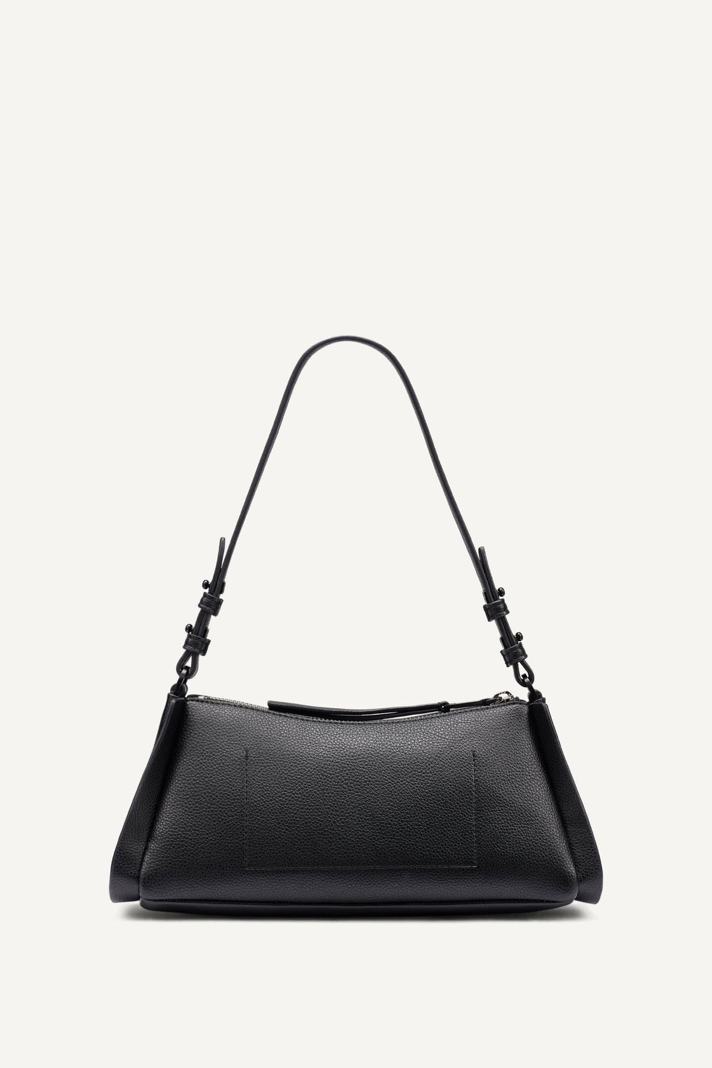 DKNY Josie TZ Shoulder Bag, Alternate, color, Black/Black