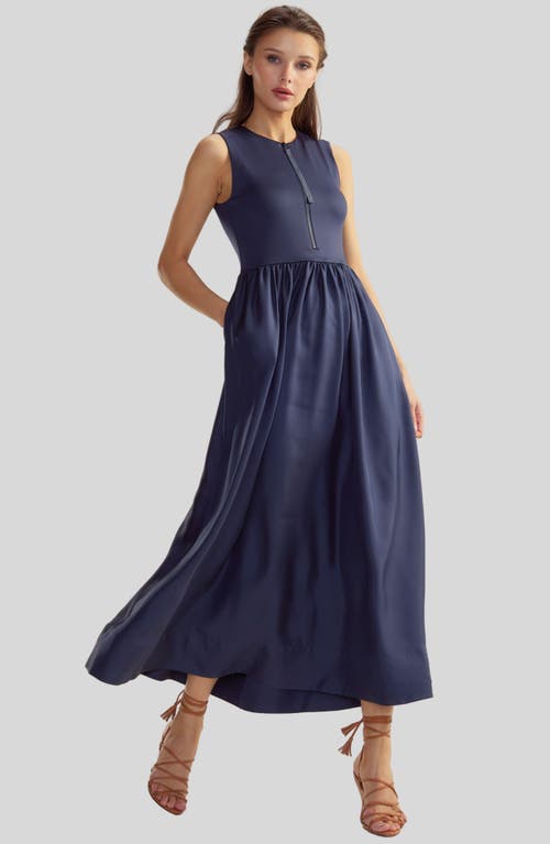 Shop Cynthia Rowley Melbourne Dress In Navy
