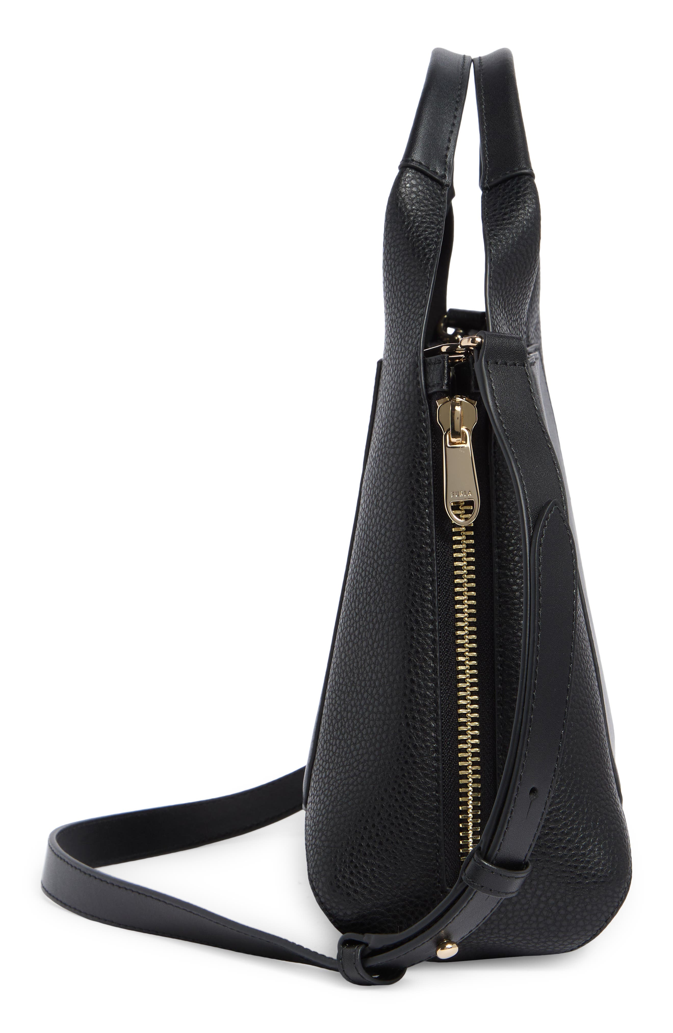 Furla Miagilda Tote Bag, Alternate, color, Nero