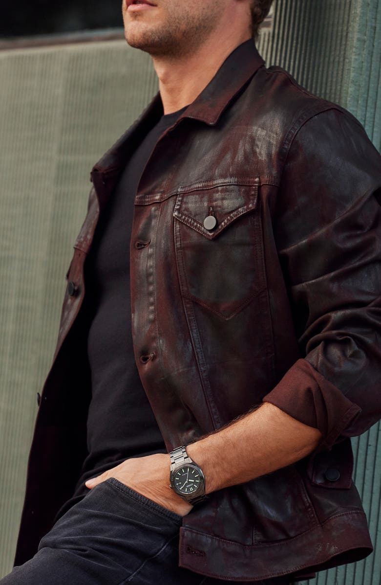 Citizen Brycen Super Titanium<sup>™</sup> Bracelet Watch, 41mm, Alternate, color, Gray