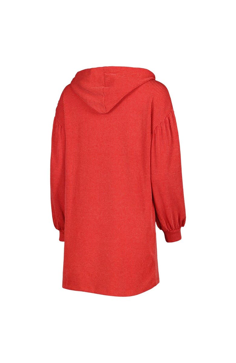 GAMEDAY COUTURE Women's Gameday Couture Scarlet Ohio State Buckeyes Game Winner Vintage Wash Tri-Blend Dress, Alternate, color, Scarlet