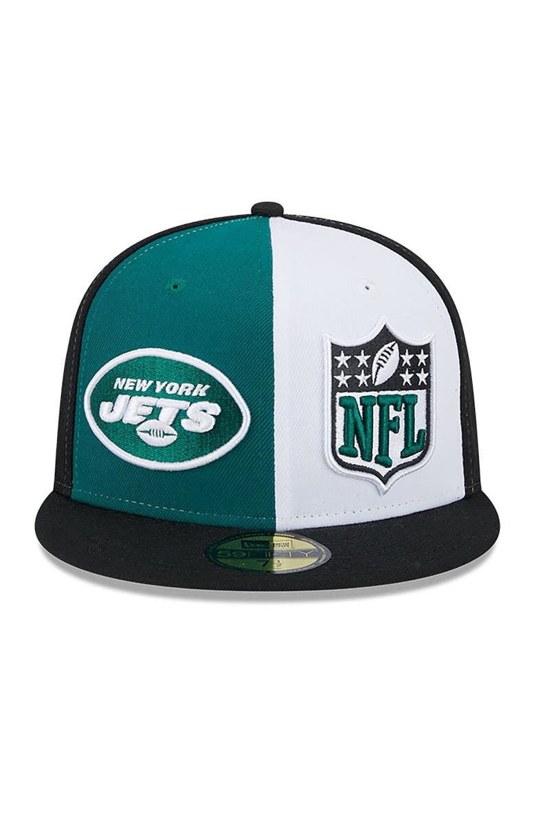 New Era Men's New Era Green/Black New York Jets 2023 Sideline 59FIFTY Fitted Hat, Alternate, color, Green