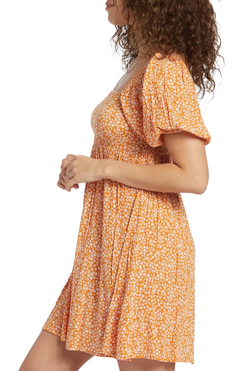 Billabong Lil Dreamer Floral Minidress, Alternate, color, 