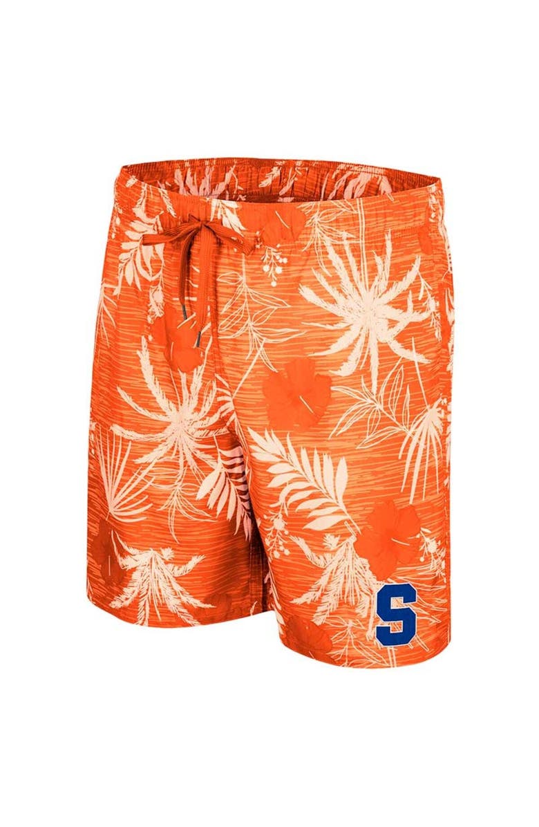 COLOSSEUM Men's Colosseum Orange Syracuse Orange What Else is New Swim Shorts, Alternate, color, 