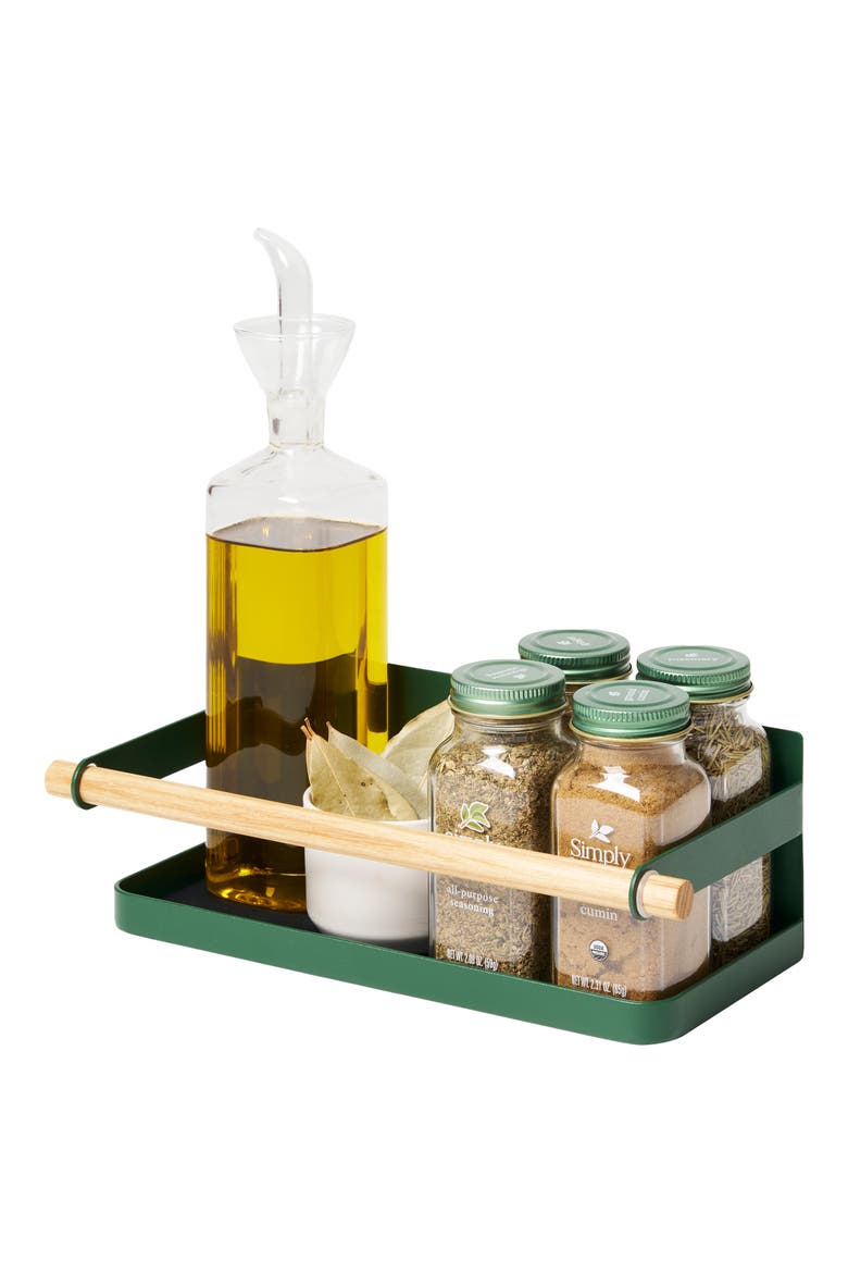 Magnetic Storage Caddy, Alternate, color, FOREST GREEN