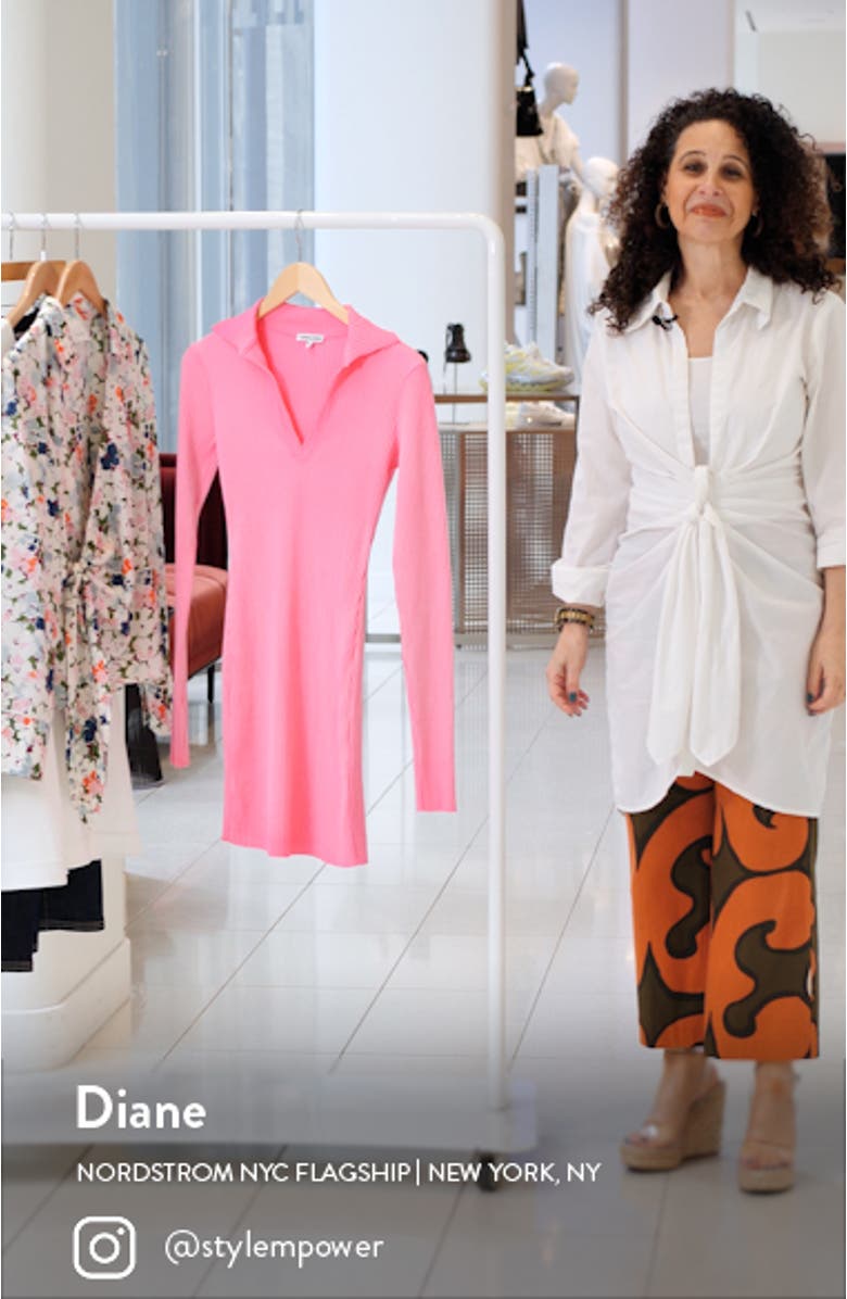 The Ibiza Long Sleeve Polo Dress, sales video thumbnail