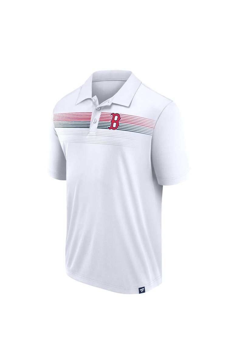 FANATICS Men's Fanatics Branded White Boston Red Sox Victory For Us Interlock Polo, Alternate, color, White