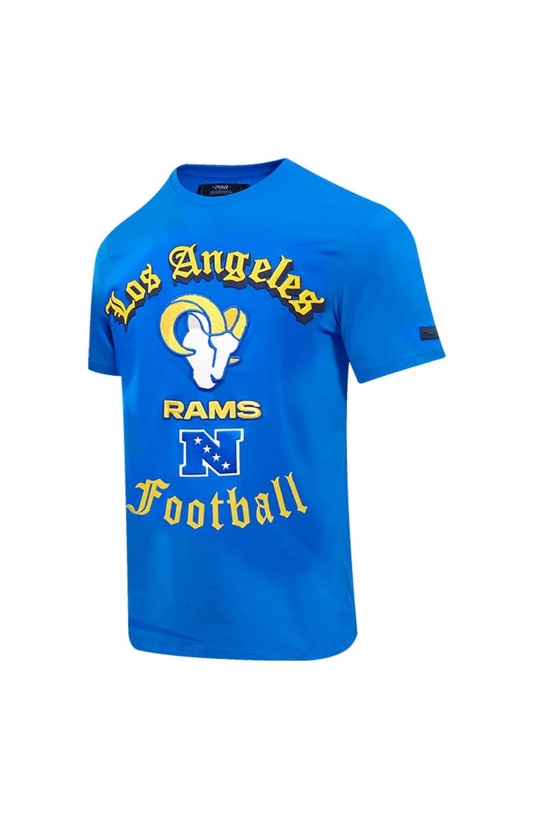 PRO STANDARD Men's Pro Standard Royal Los Angeles Rams Old English T-Shirt, Alternate, color, Royal