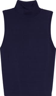 STAUD Montclair Turtleneck Sweater Vest