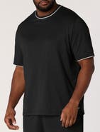 Reebok Big & Tall Performance Piped T-Shirt