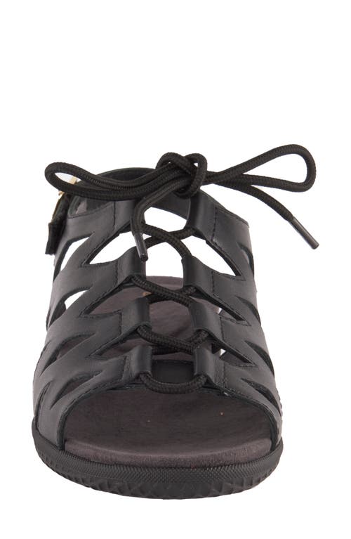David Tate Darcy Slingback Sandal In Black Nappa