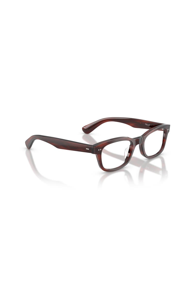 Oliver Peoples 49mm Rectangle optical glasses, Alternate, color, Brown