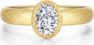 Lafonn Oval Simulated Diamond Solitaire Ring