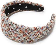 Lele Sadoughi Brigitte Tweed Headband