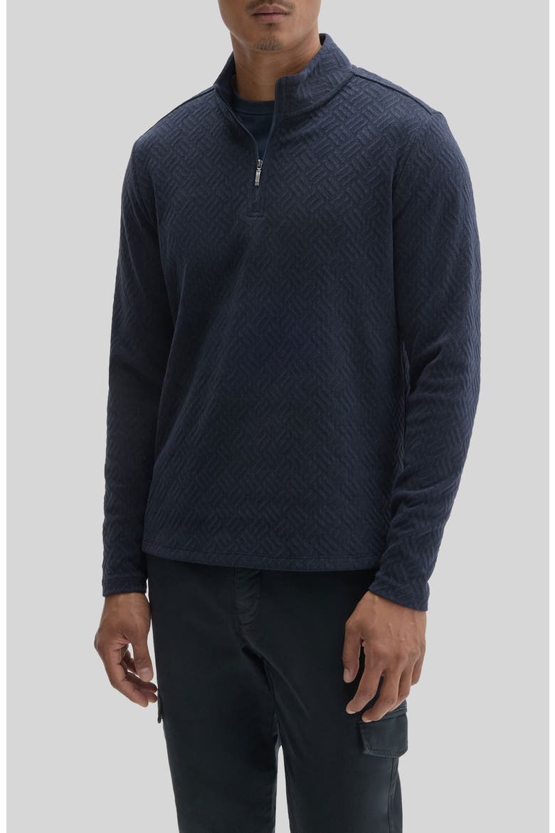 Avila Quarter Zip Pullover, Alternate, color, DARK CASPIAN