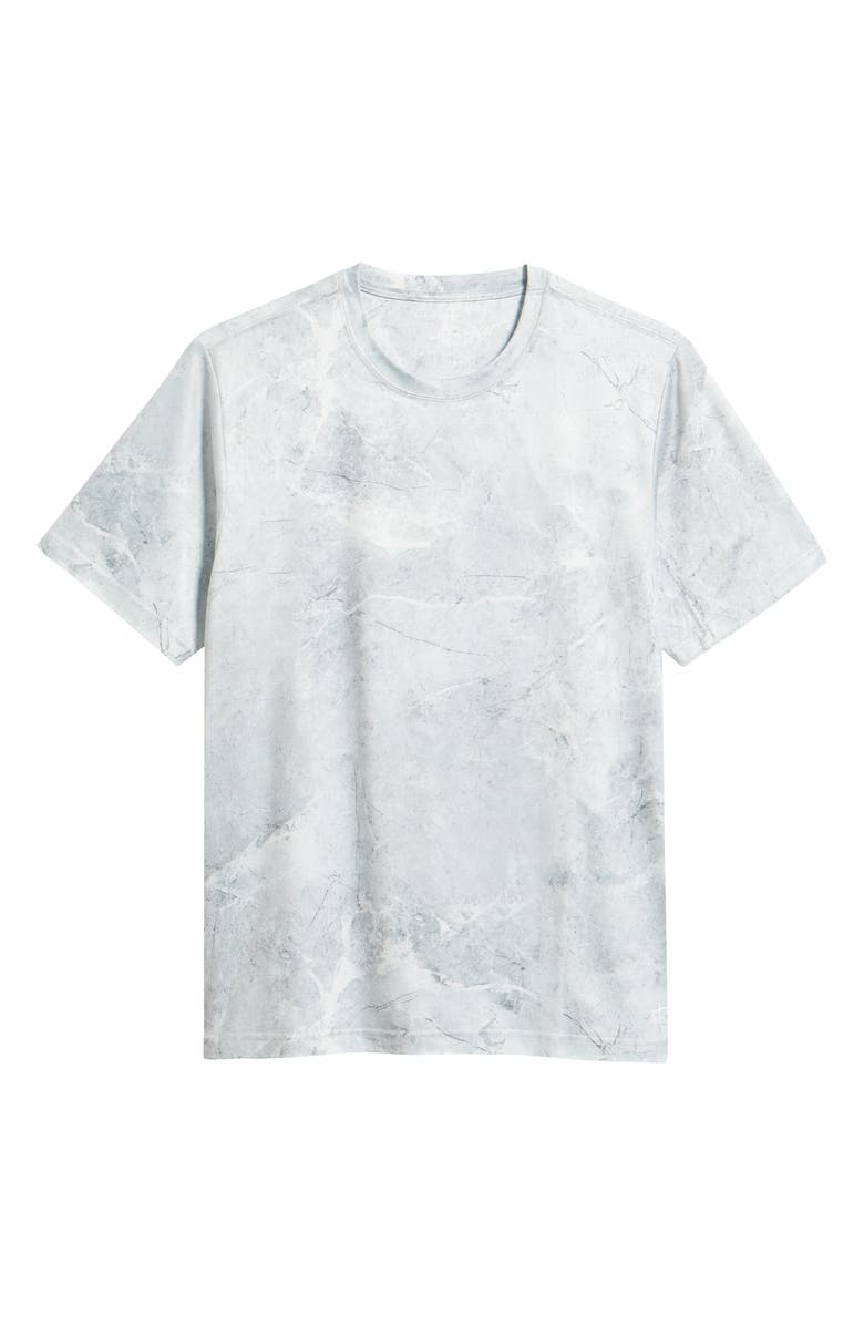 SANTO STUDIO Tempo Tech T-Shirt, Alternate, color, Carrara Grey