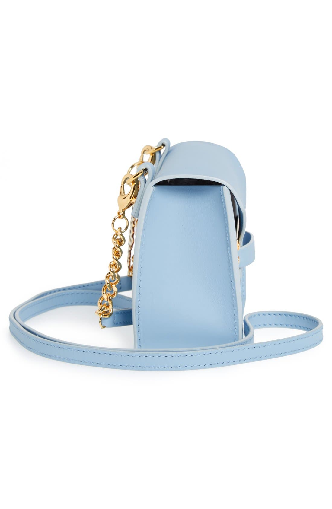 'Nano Milner' Crossbody Bag, Alternate, color, SKY BLUE