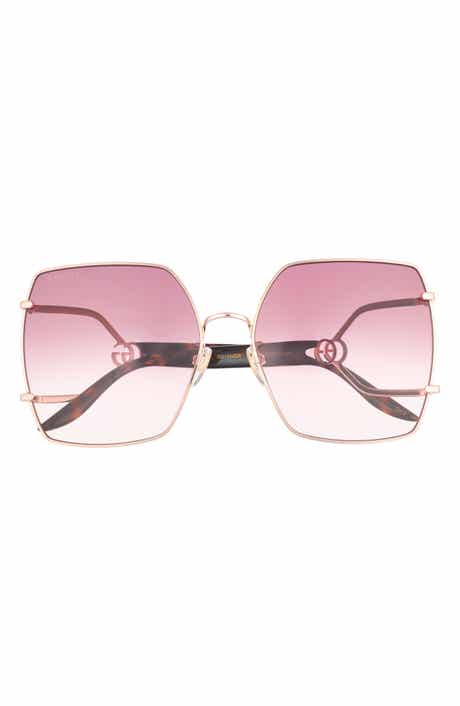 Gucci 61mm Square Sunglasses