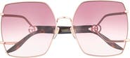 Gucci 61mm Square Sunglasses