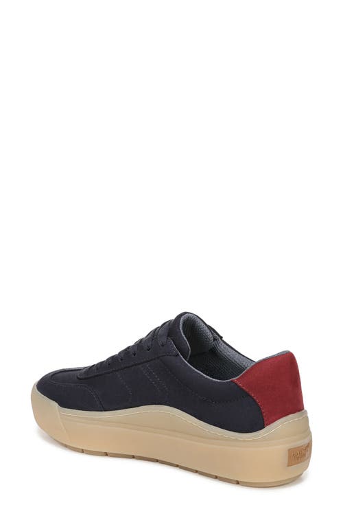 Dr. Scholl's Time Off Win Low Top Sneaker In Blue