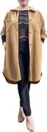 Standards & Practices Button Front Knit Shirt Jacket