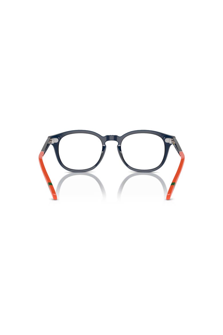 52mm Square optical glasses, Alternate, color, Blue