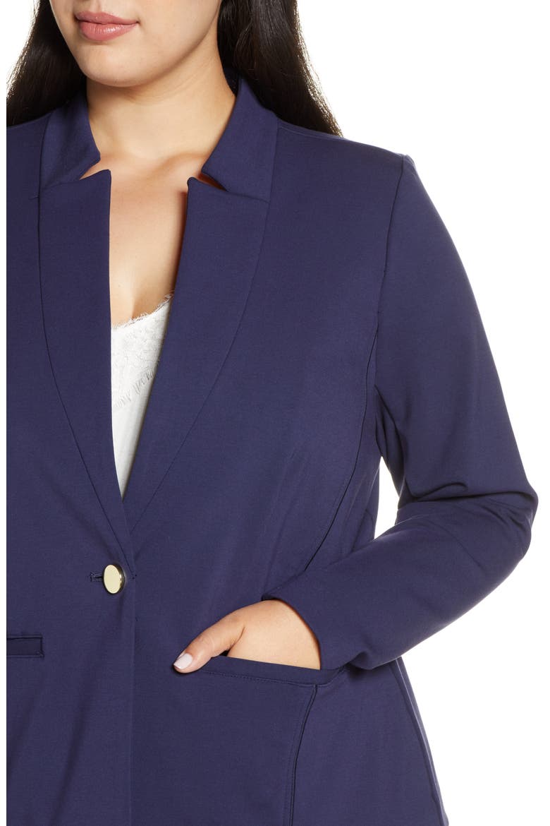 The Ultimate Stretch One-Button Blazer, Alternate, color, MARATIME BLUE