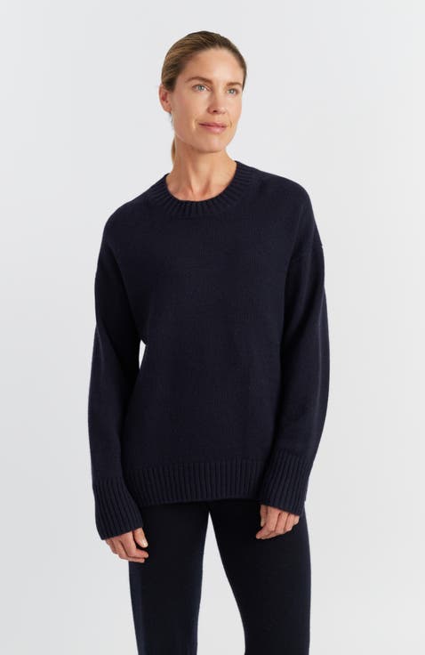 Pure Cashmere Crew Neck Sweater