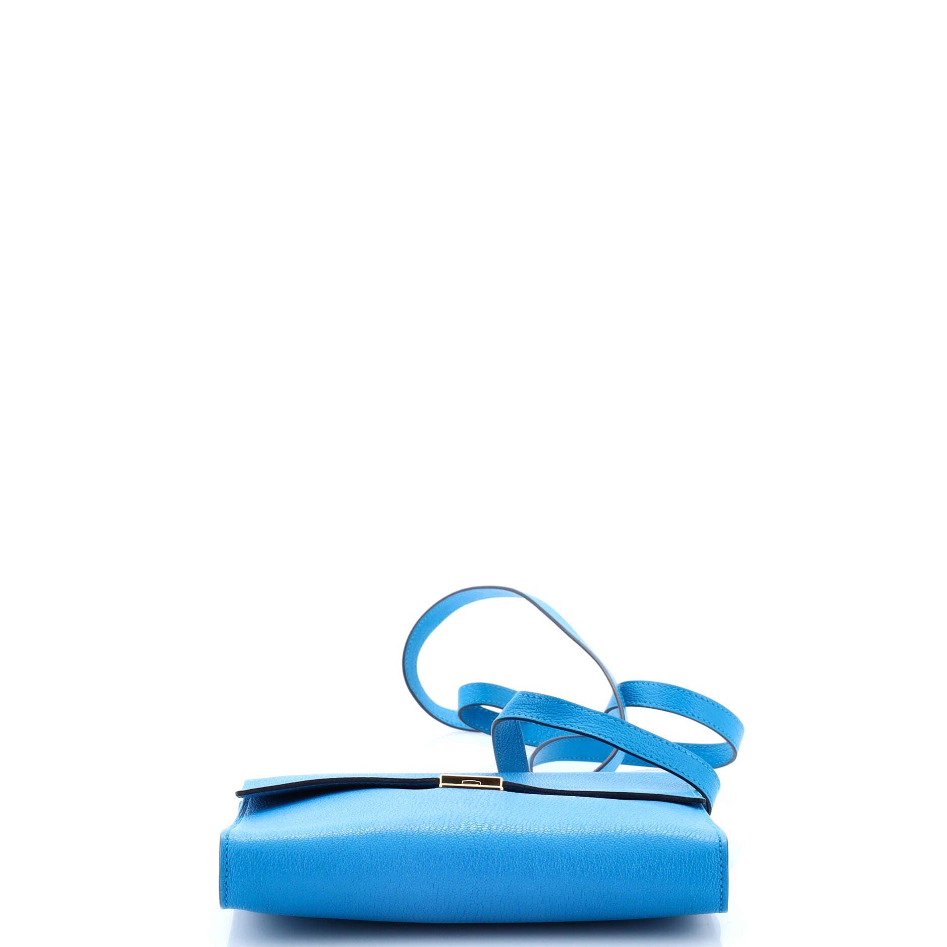 Pre-Owned Hermes Clic Wallet on Strap Chevre Mysore 16, Alternate, color, 