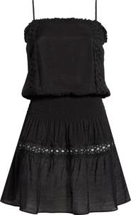 Elan Smocked Cover-Up Dress