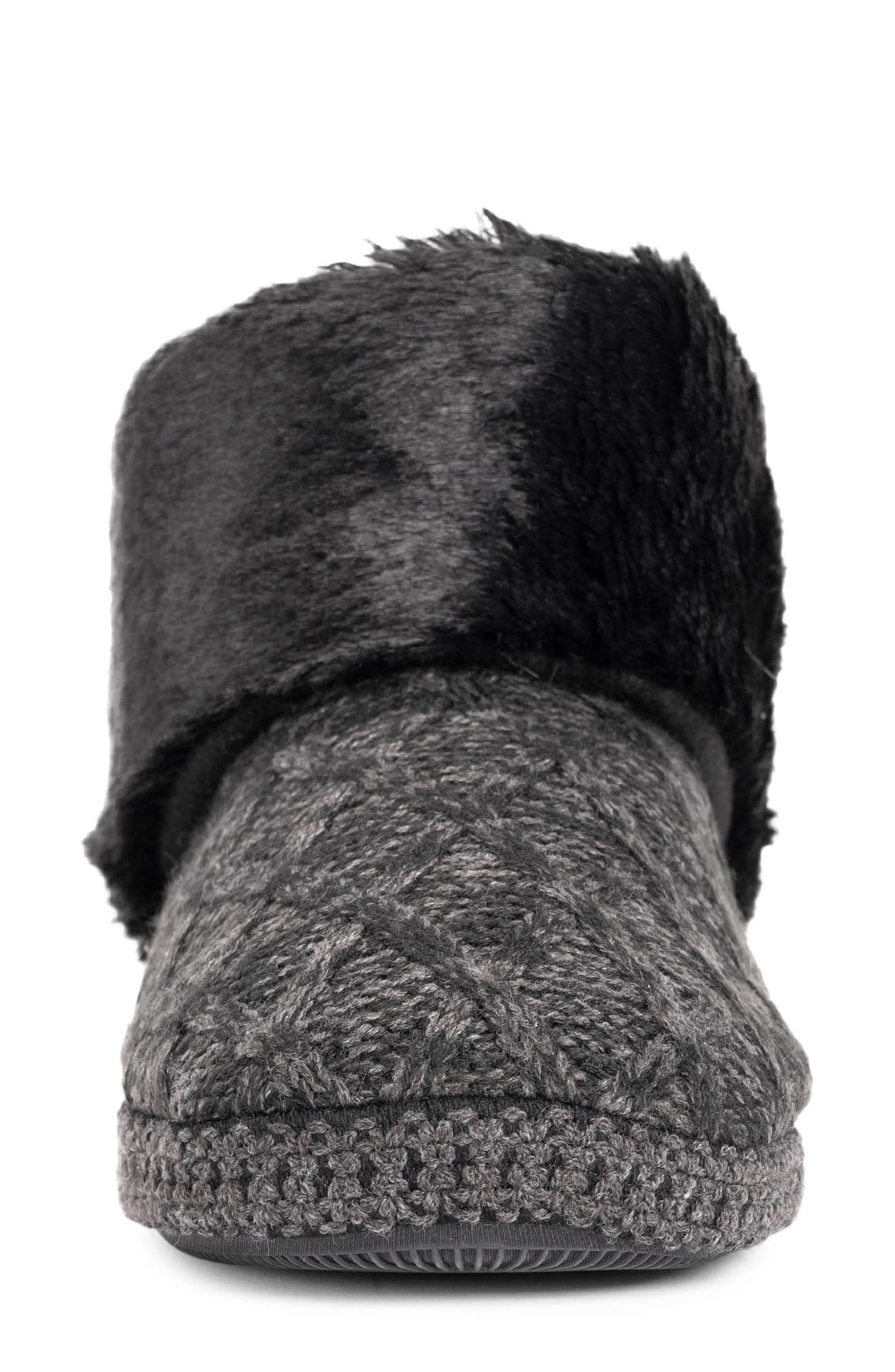 MUK LUKS Melinda Faux Fur Indoor/Outdoor Slipper Bootie, Alternate, color, 