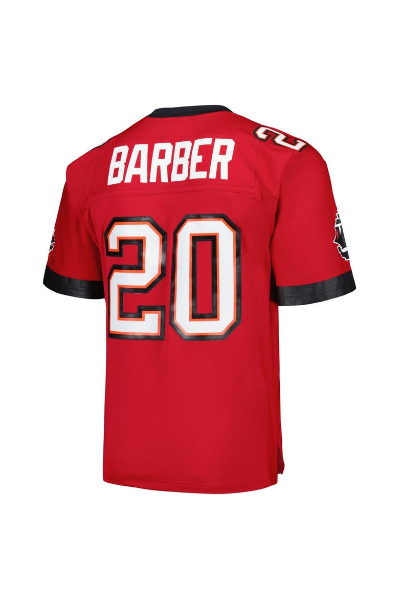 Men's Mitchell & Ness Ronde Barber Red Tampa Bay Buccaneers Legacy Replica Jersey, Alternate, color, Red