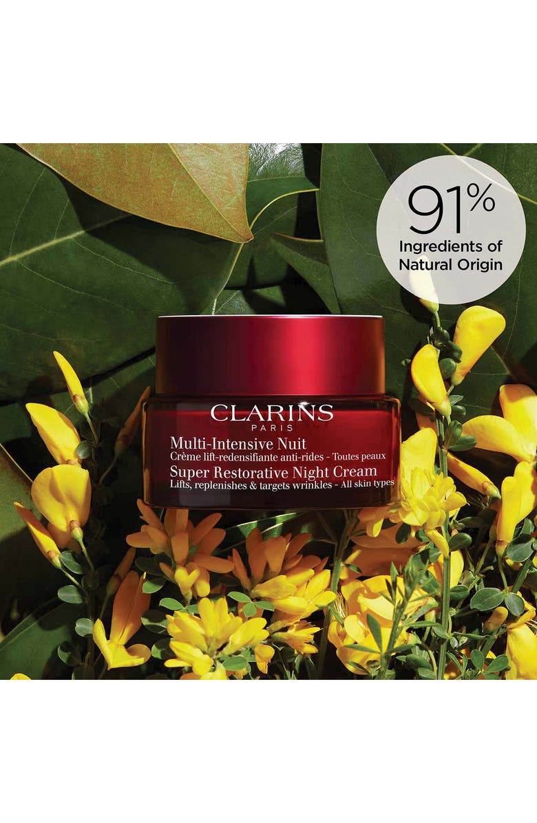 Clarins Super Restorative Anti-Aging Night Moisturizer, Alternate, color, 