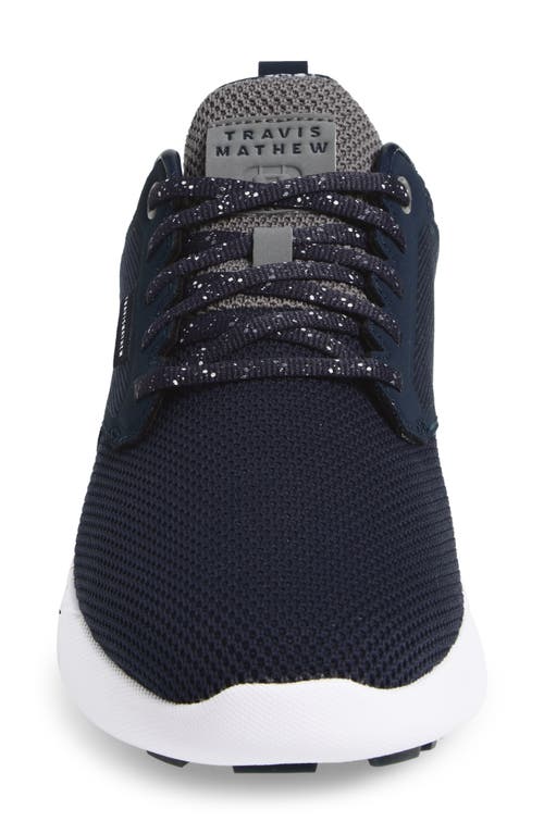 Travismathew The Daily Pro Hybrid Print Shoe In Black