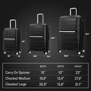 Freeform 2-Piece Set (21/28) Hardside Expandable with Double Spinner Wheels