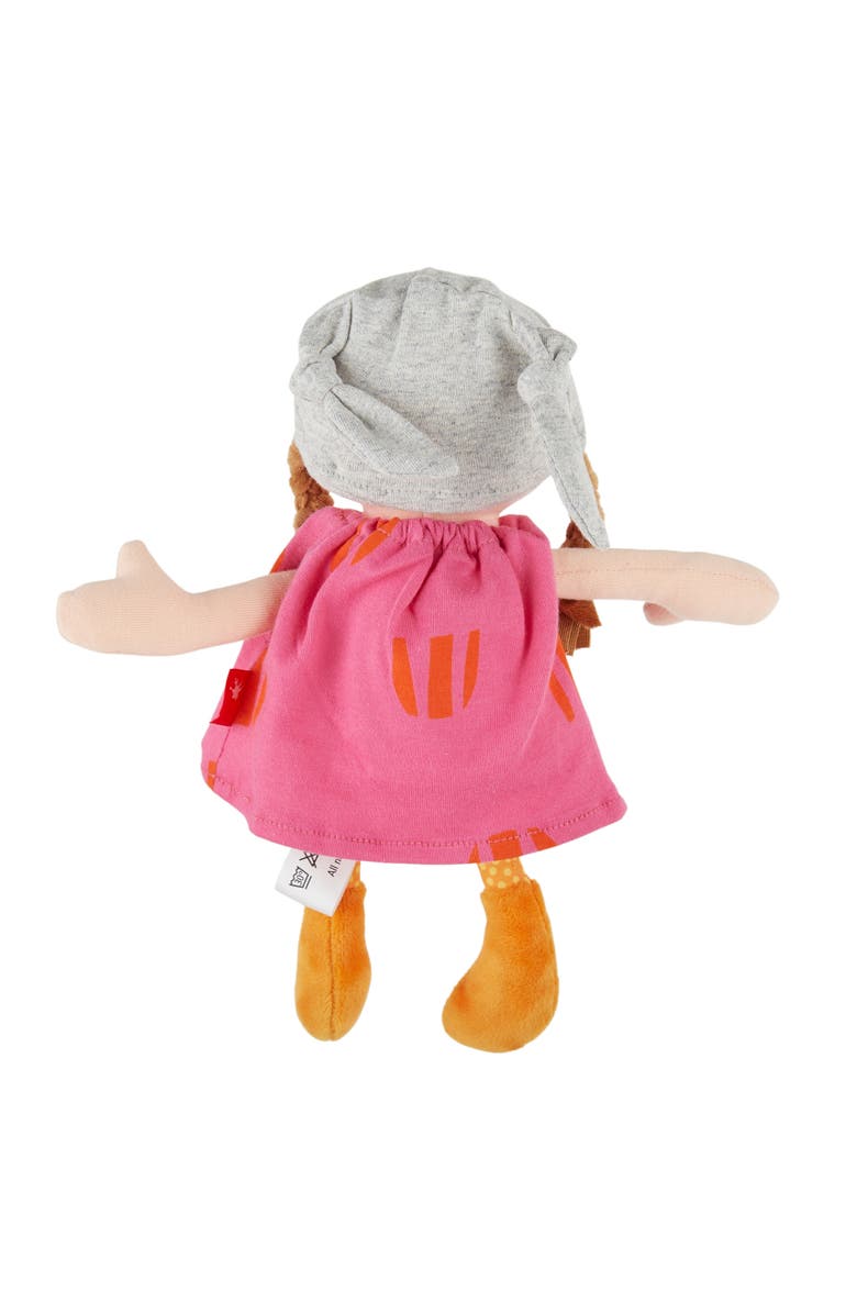 sigikid Plush Doll with Pink Outfit, Alternate, color, Multicolored