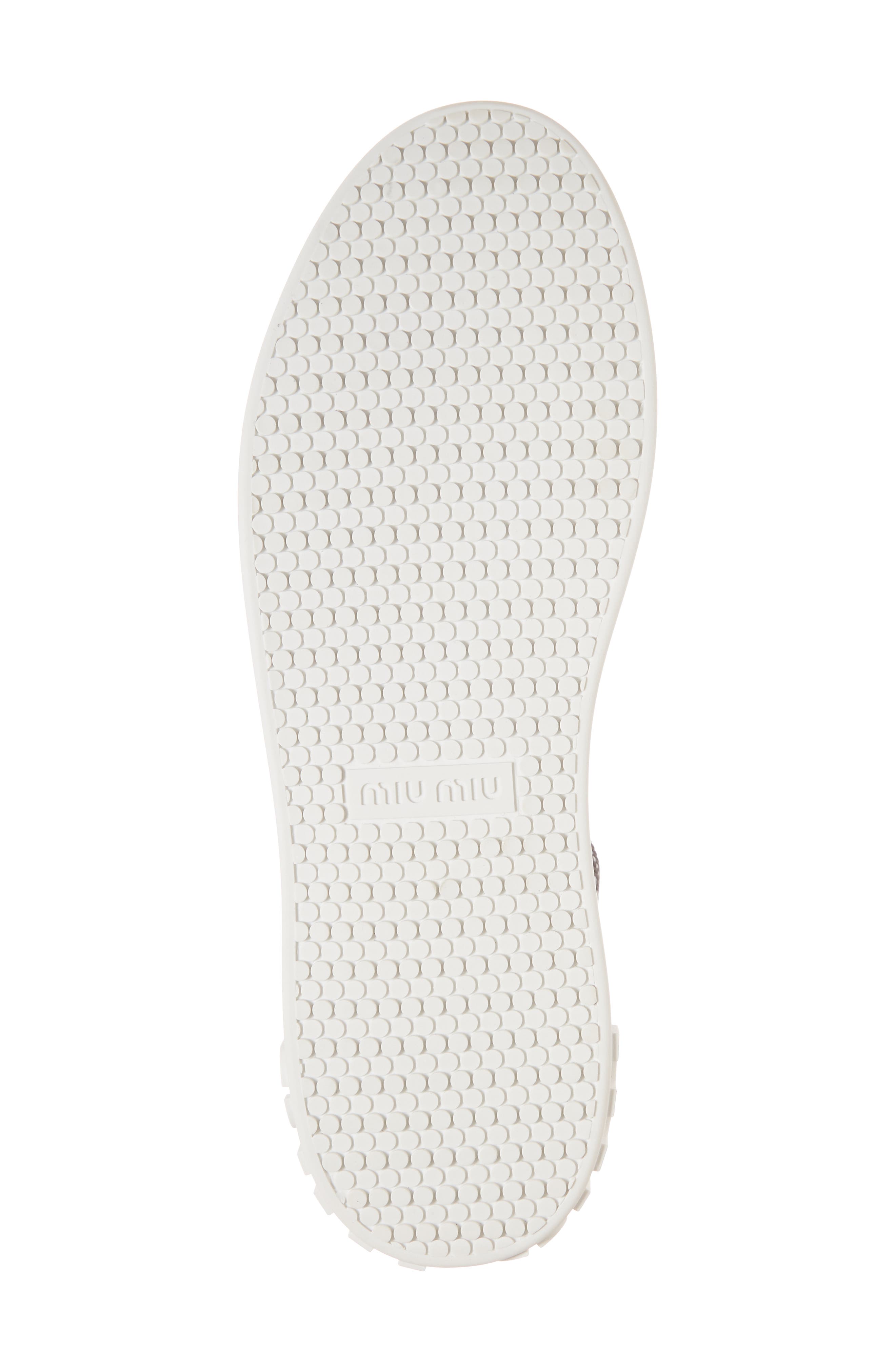 Miu Miu Flatform Logo Sandal, Alternate, color, 