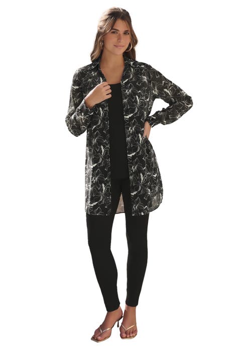 Kate Georgette Tunic (plus)