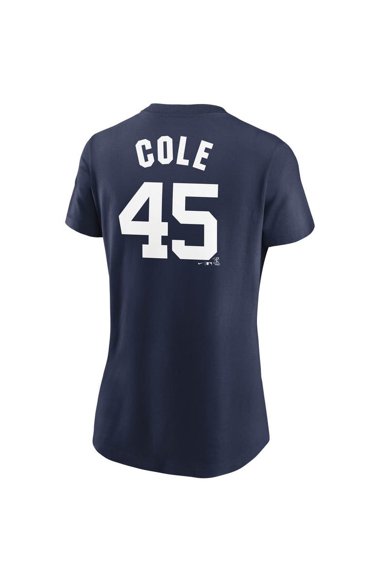 Nike Women's Nike Gerrit Cole Navy New York Yankees Name & Number T-Shirt, Alternate, color, Navy