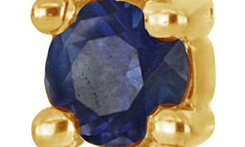 Bony Levy El Mar Sapphire Stud Earrings In Gold