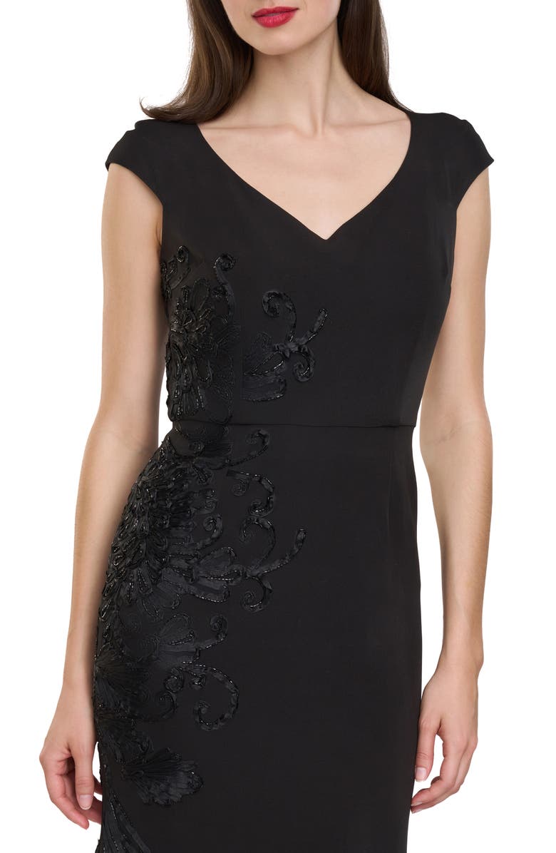 JS Collections Larisa Soutache Mermaid Gown, Alternate, color,