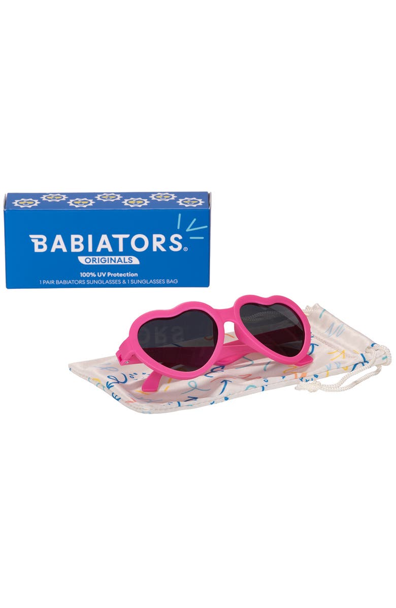 Babiators Kids
Paparazzi Pink Heart Sunglasses, Alternate, color, Paparazzi Pink