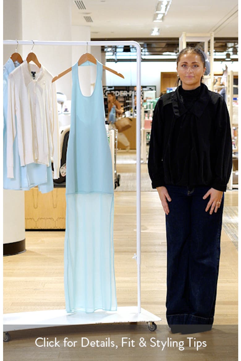 Sommer Halter Neck Maxi Dress video
