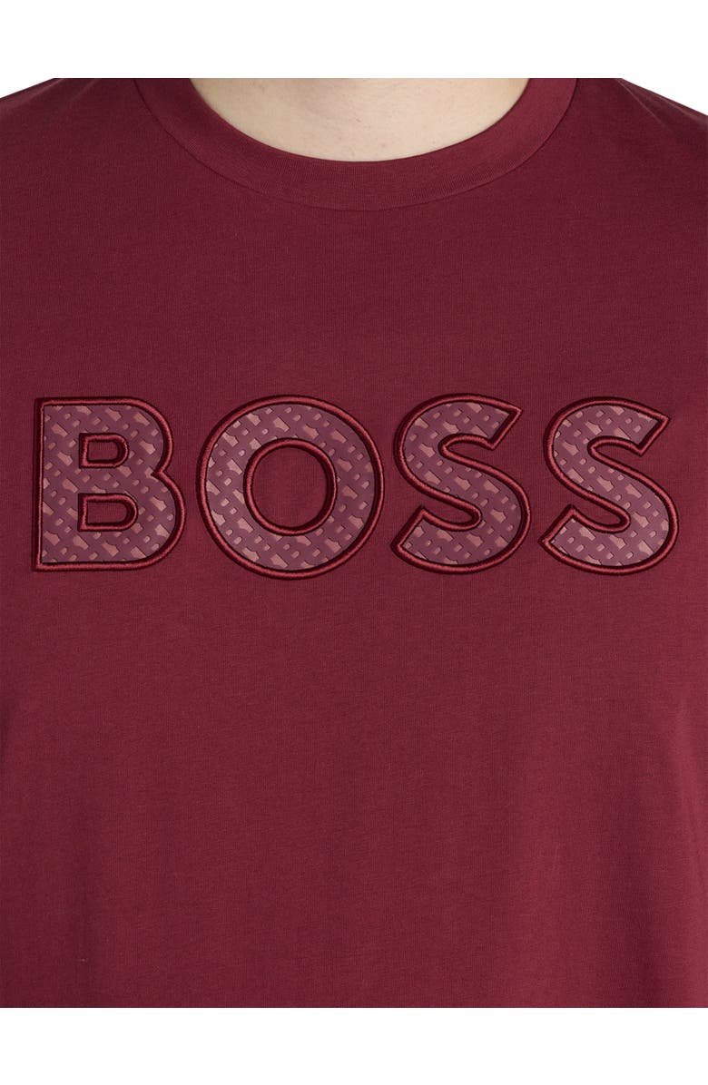 BOSS Thompson Graphic Tee, Alternate, color, Dark Red