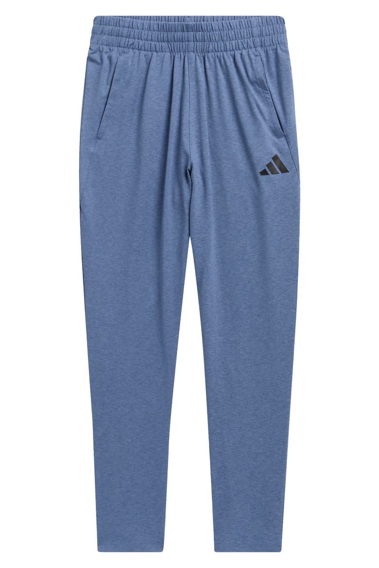 Kids' Basic Taper Leg Pants, Main, color, BLUE/ NAVY MELANGE